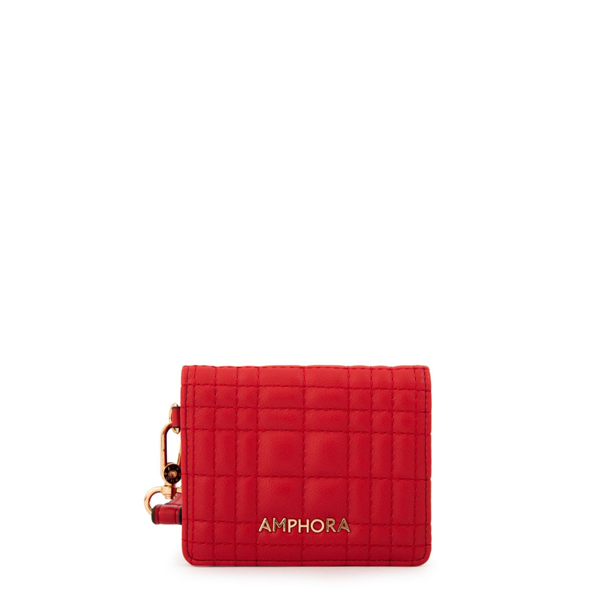 AMPHORA - Tarjetero dolly pequeña rojo