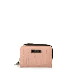 AMPHORA - Billetera guinea pequeña rosado claro