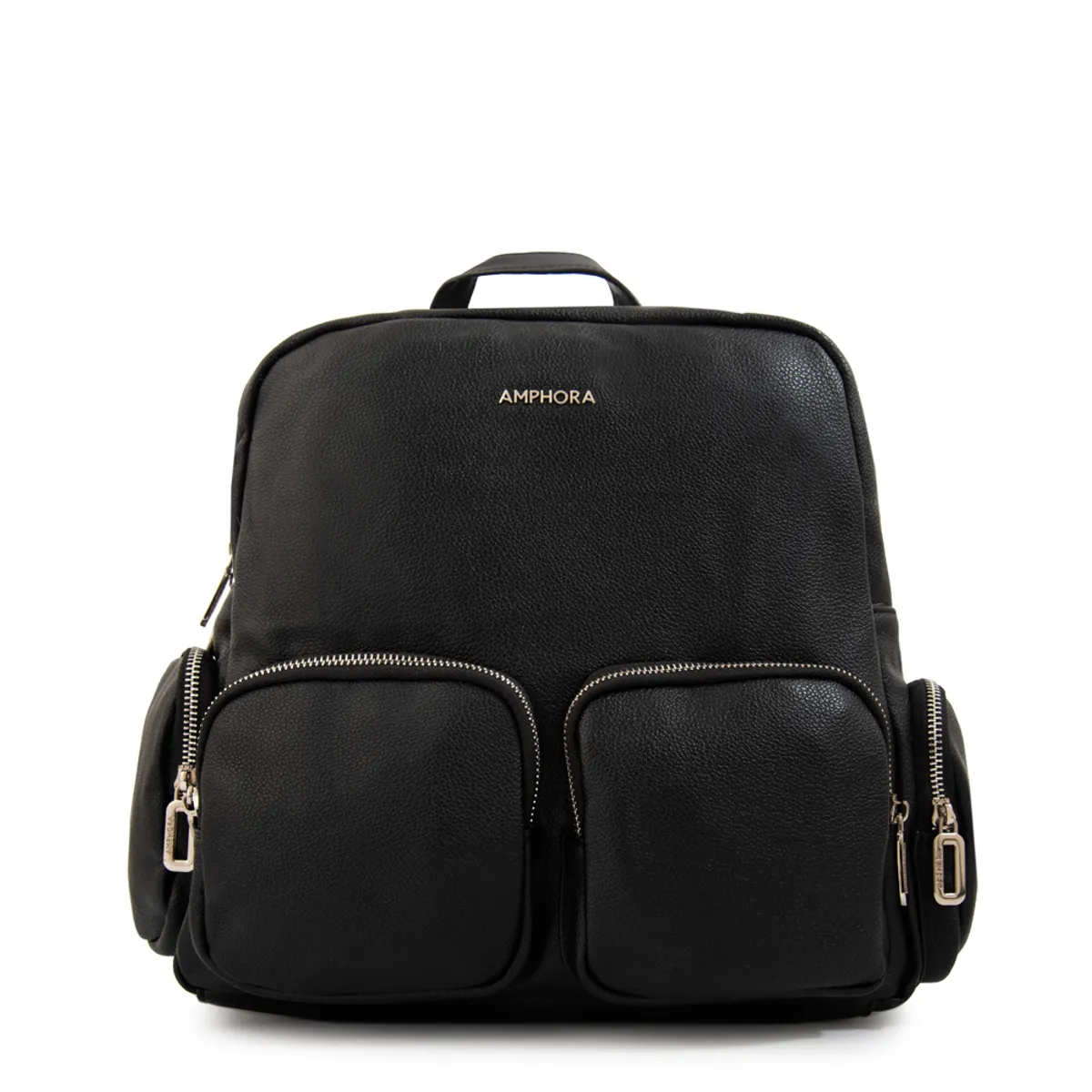 AMPHORA - Mochila teri mediana negro especial