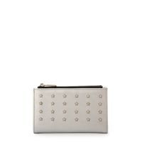 Billetera doble croma pequeña plateado