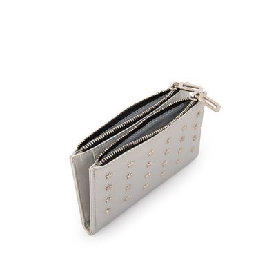 Imagen 2 del producto Billetera doble croma pequeña plateado