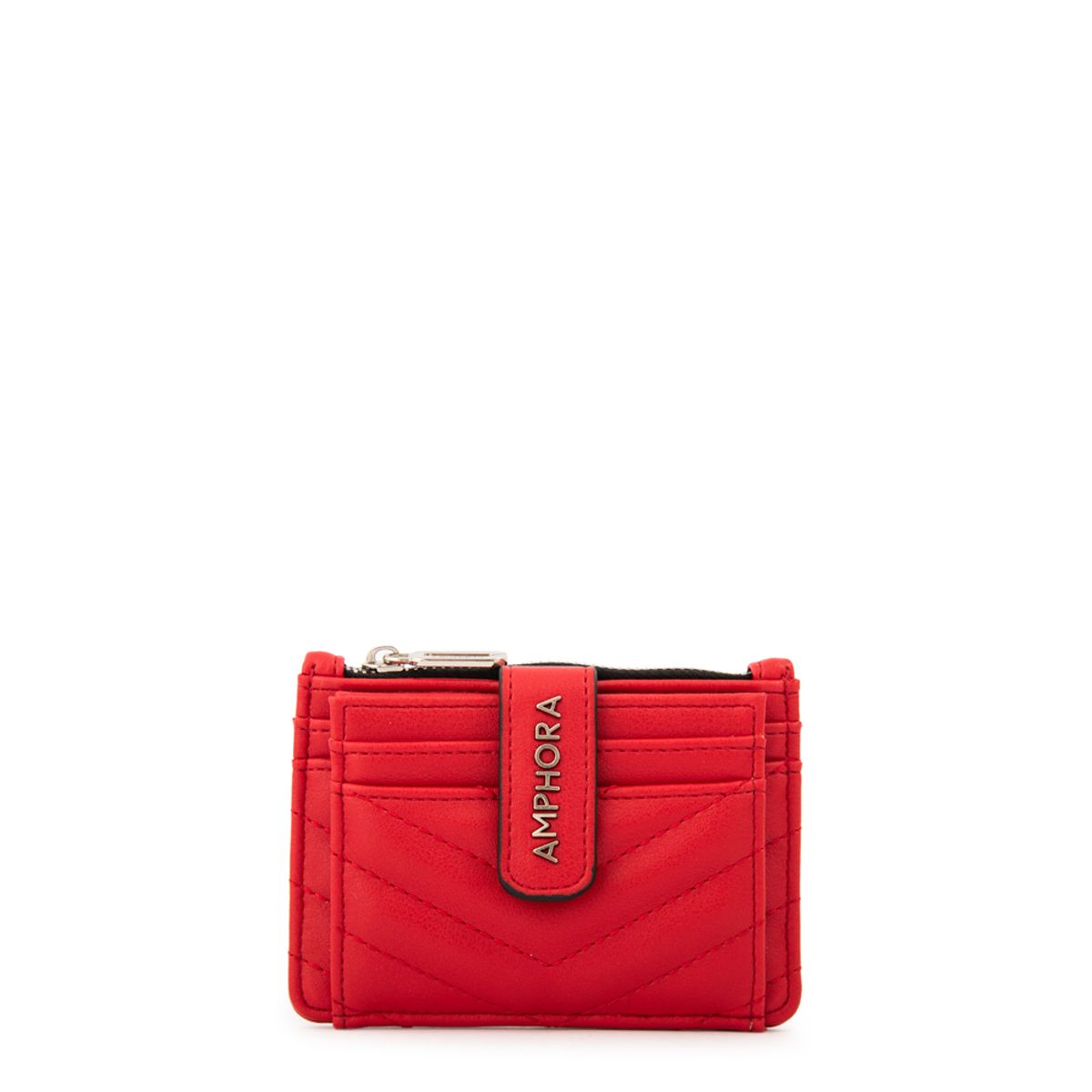 AMPHORA - Monedero marina pequeña rojo