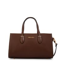 Cartera tote sarai mediana café medio