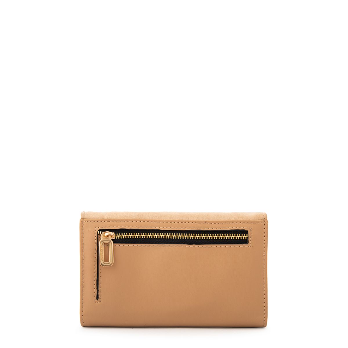 AMPHORA - Billetera maggie mediana beige