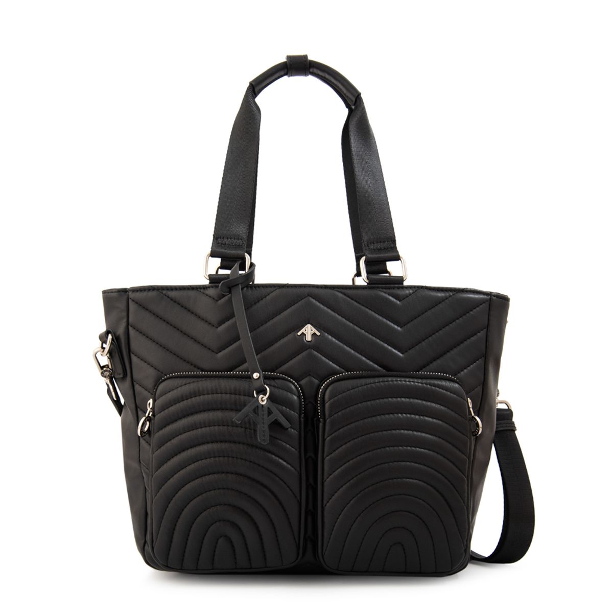 AMPHORA - Cartera tote georgia grande negro especial