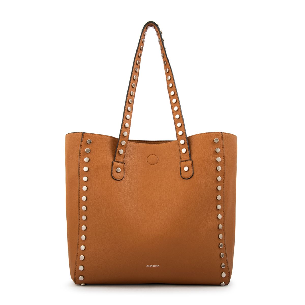 AMPHORA - Cartera tote eloisse grande camel