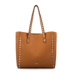 AMPHORA - Cartera tote eloisse grande camel