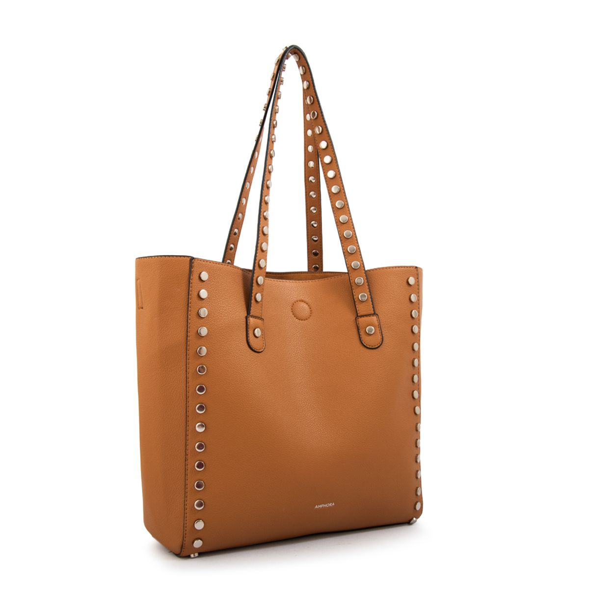 AMPHORA - Cartera tote eloisse grande camel