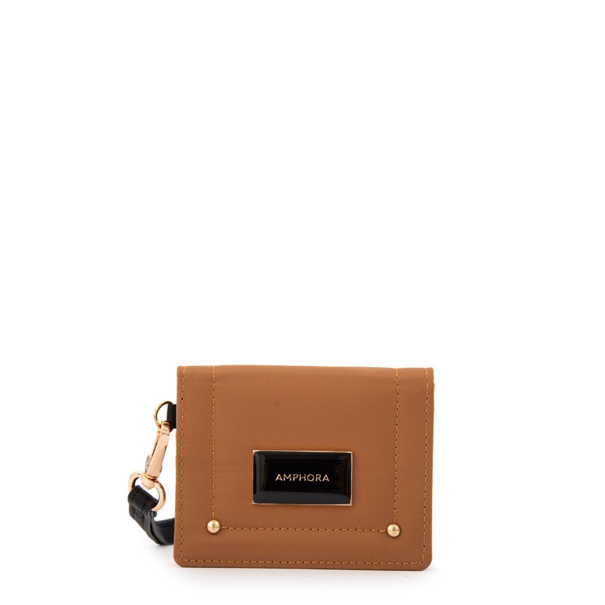 AMPHORA - Tarjetero canada pequeña camel
