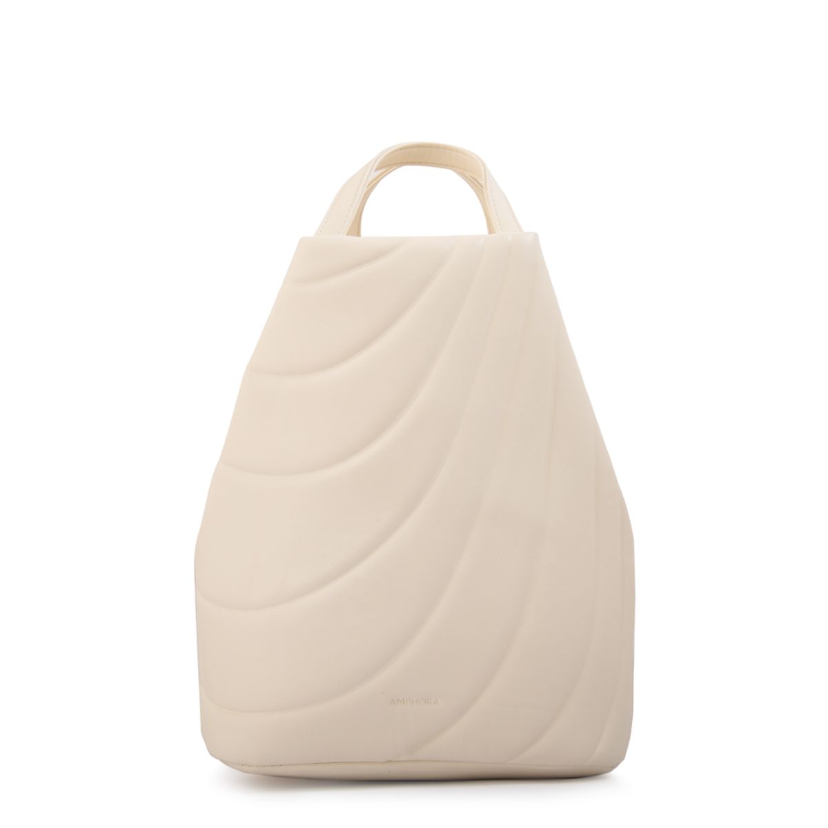 AMPHORA - Mochila ocean mediana blanco