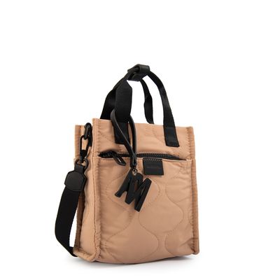 Imagen 2 del producto Cartera bandolera grisel pequeña beige