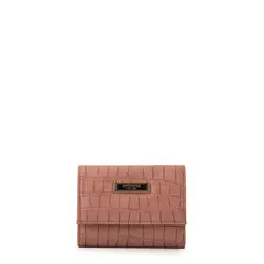 AMPHORA - Billetera lupita pequeña rosa viejo