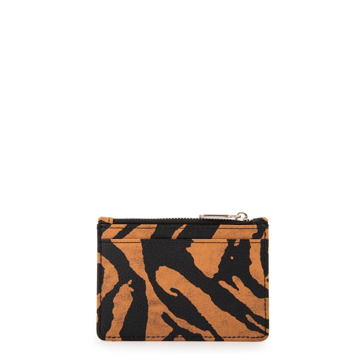 AMPHORA - Tarjetero monedero katrio pequeña camel