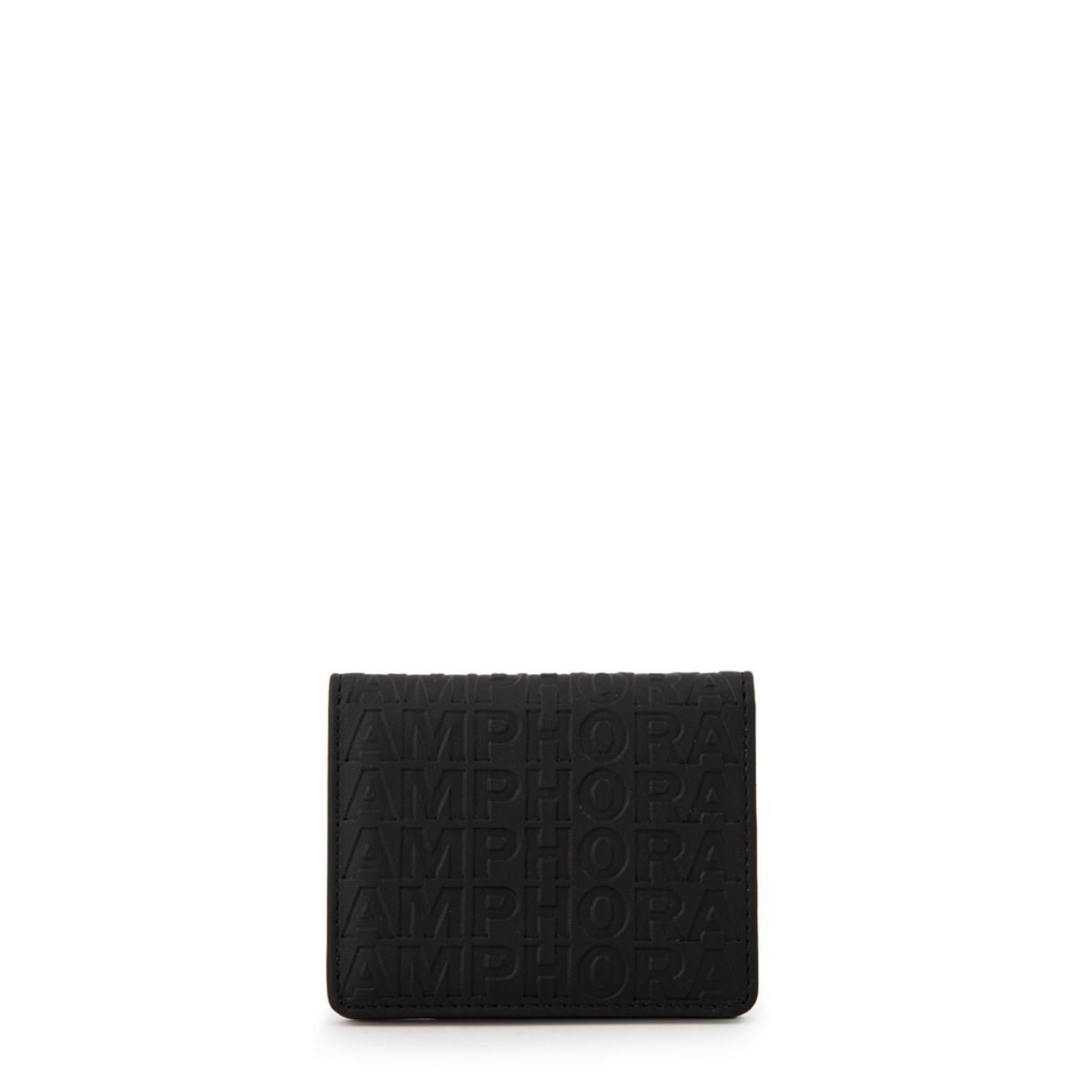 AMPHORA - Tarjetero lydia pequeña negro