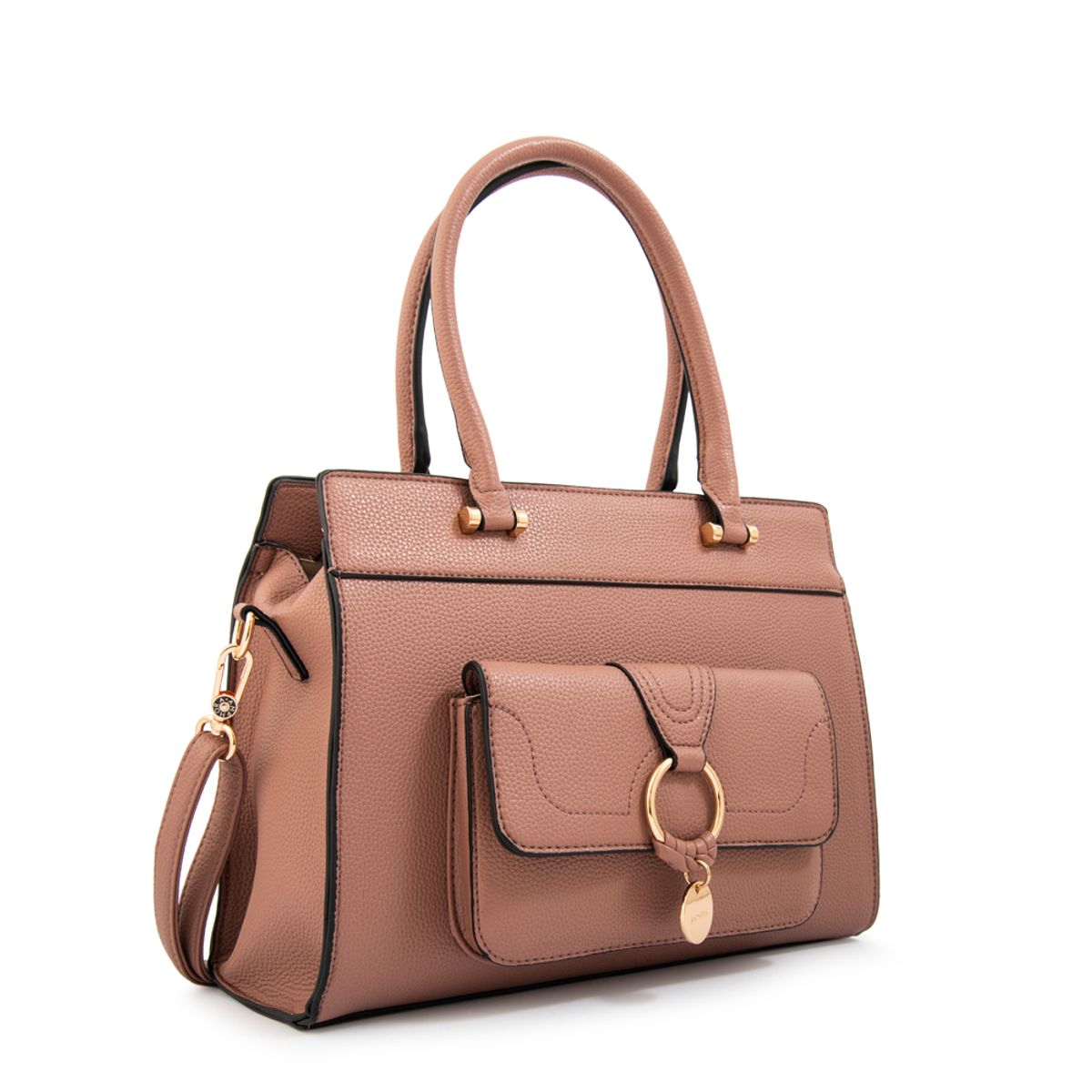 AMPHORA - Cartera tote marla grande rosa viejo