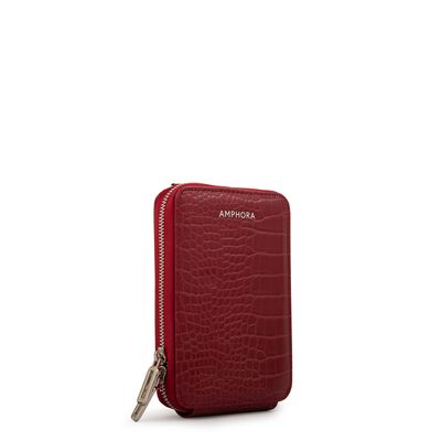 Imagen 2 del producto Cartera Bandolera porta celular boga pequeña rojo