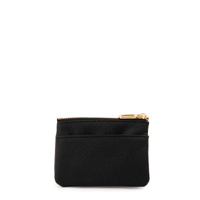 Imagen 2 del producto Monedero con bolsillo frontal pequeña naty negro