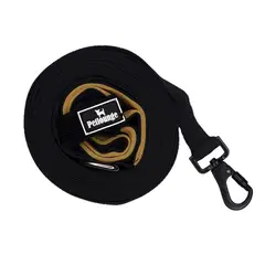 PETLOUNGE - Correa De Paseo Adiestramiento 3m Perro Hasta 10kg - Negro - 3M