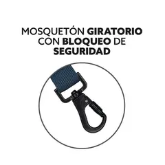 PETLOUNGE - Correa De Paseo Adiestramiento 3m Perro Hasta 10kg - Azul - 3M