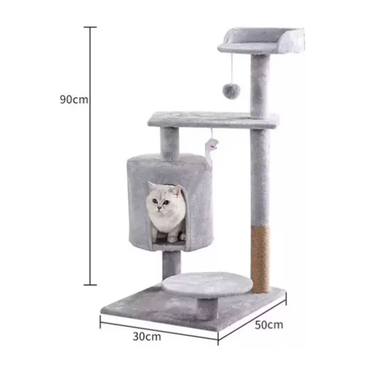 GENERICO - Rascador Gatos Muebles Para Gatos Rascadero Torre De Gatos