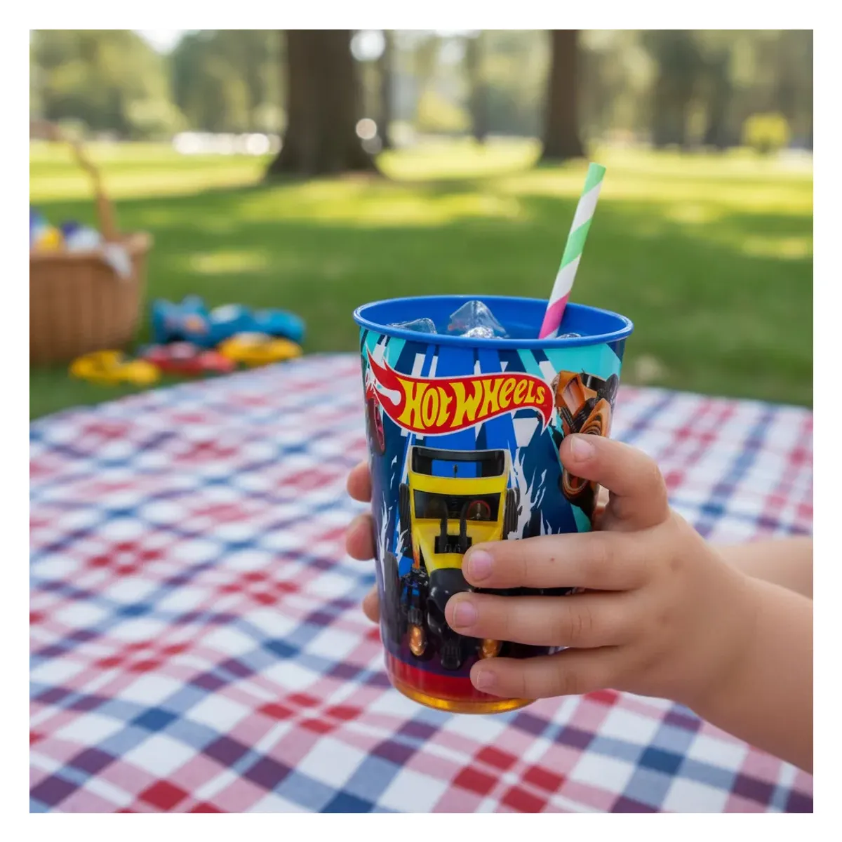 HOT WHEELS - Vaso Infantil Hot Wheels 260ml
