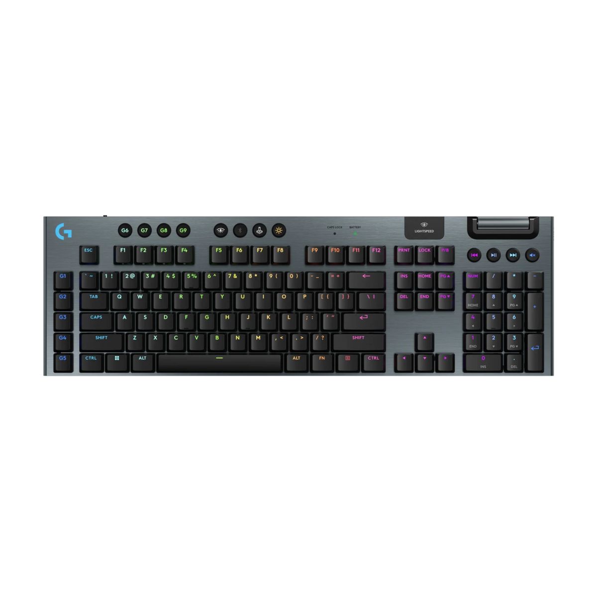 LOGITECH - Teclado Gamer Inalámbrico Logitech G915 X Lightspeed Negro