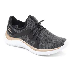 POZATINI - ZAPATILLA DEPORTIVA MUJER GOLD WALK NEGRO 8408
