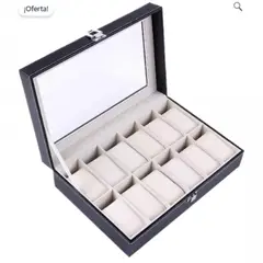 ANGELES DEL HOGAR - Caja Organizador De Relojes Estuche 12