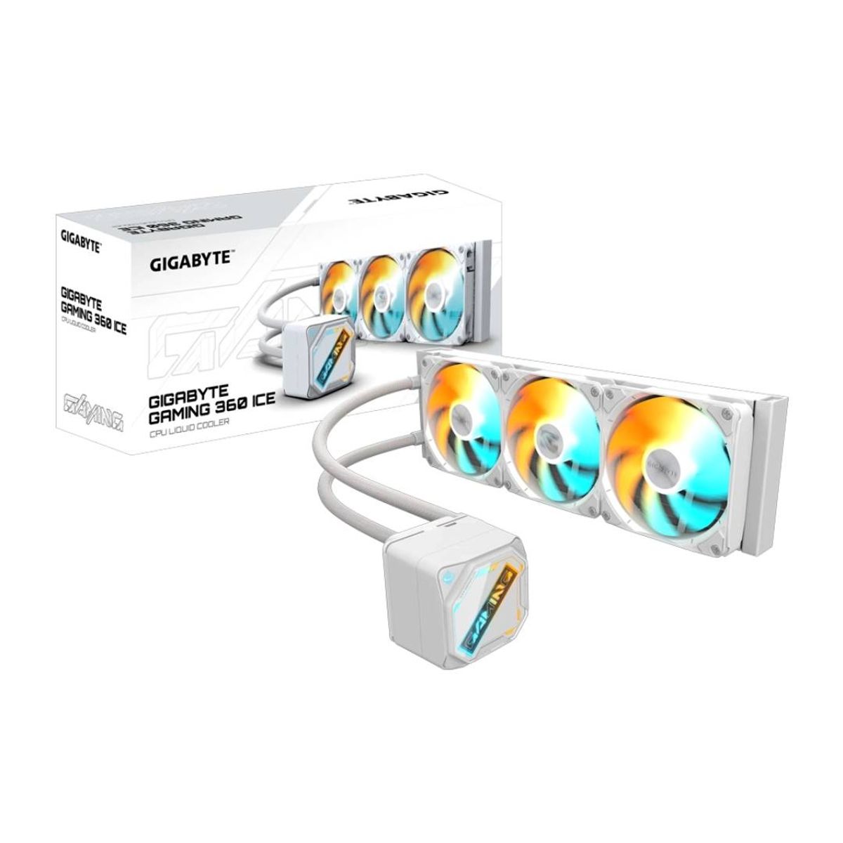 GIGABYTE - Refrigeracion Liquida Gigabyte GAMING 360 ICE ARGB Blanco