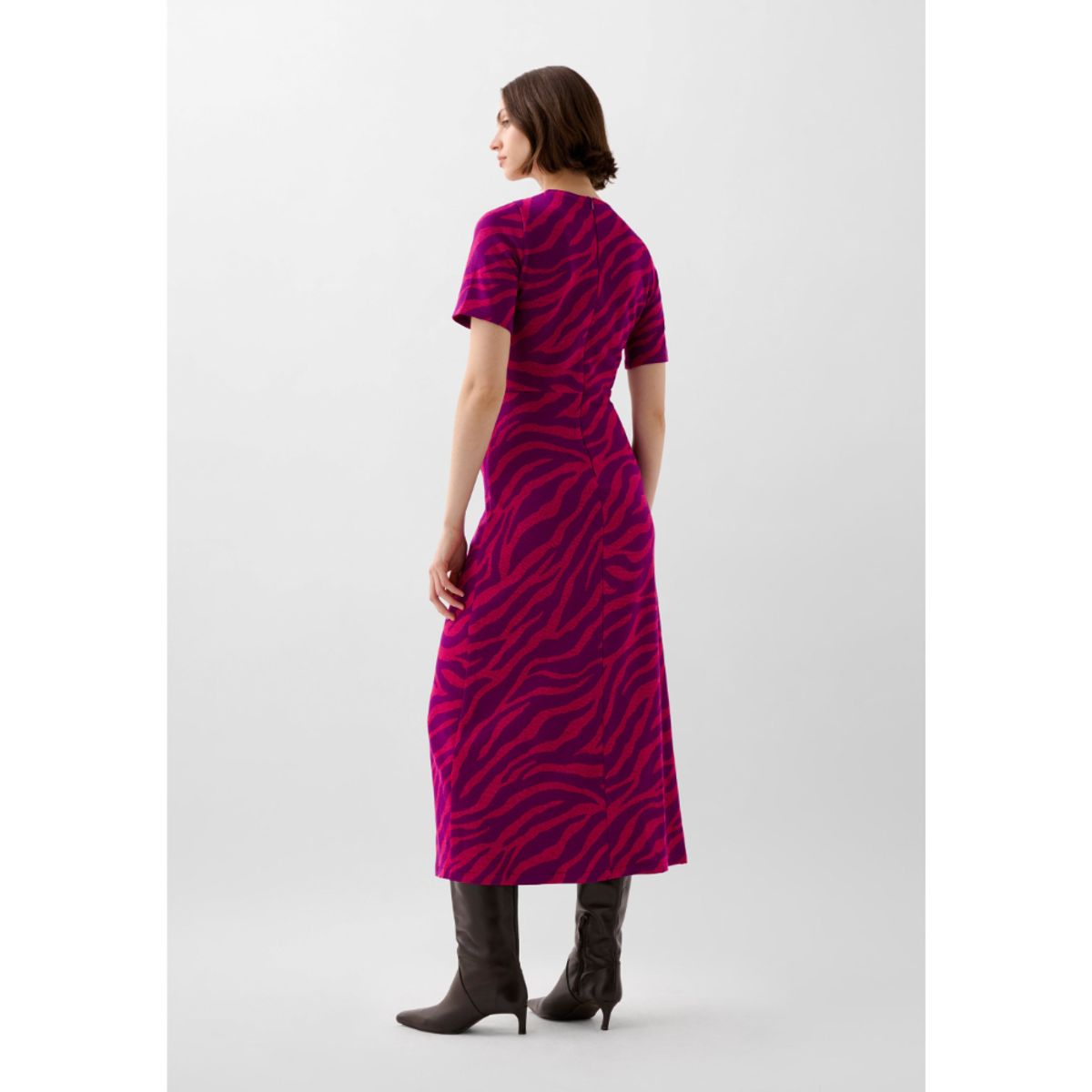 SCALPERS - VESTIDO ABERTURAS ANIMAL PRINT