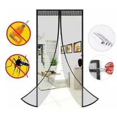 GENERICO - Cortina Puerta Anti Mosquitos 100x210 cm