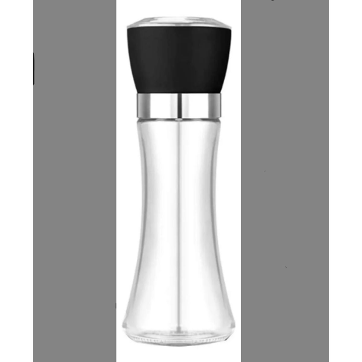 GENERICO - Molinillo Pimentero Moledor Especias Salero Ajustable Color Transparente