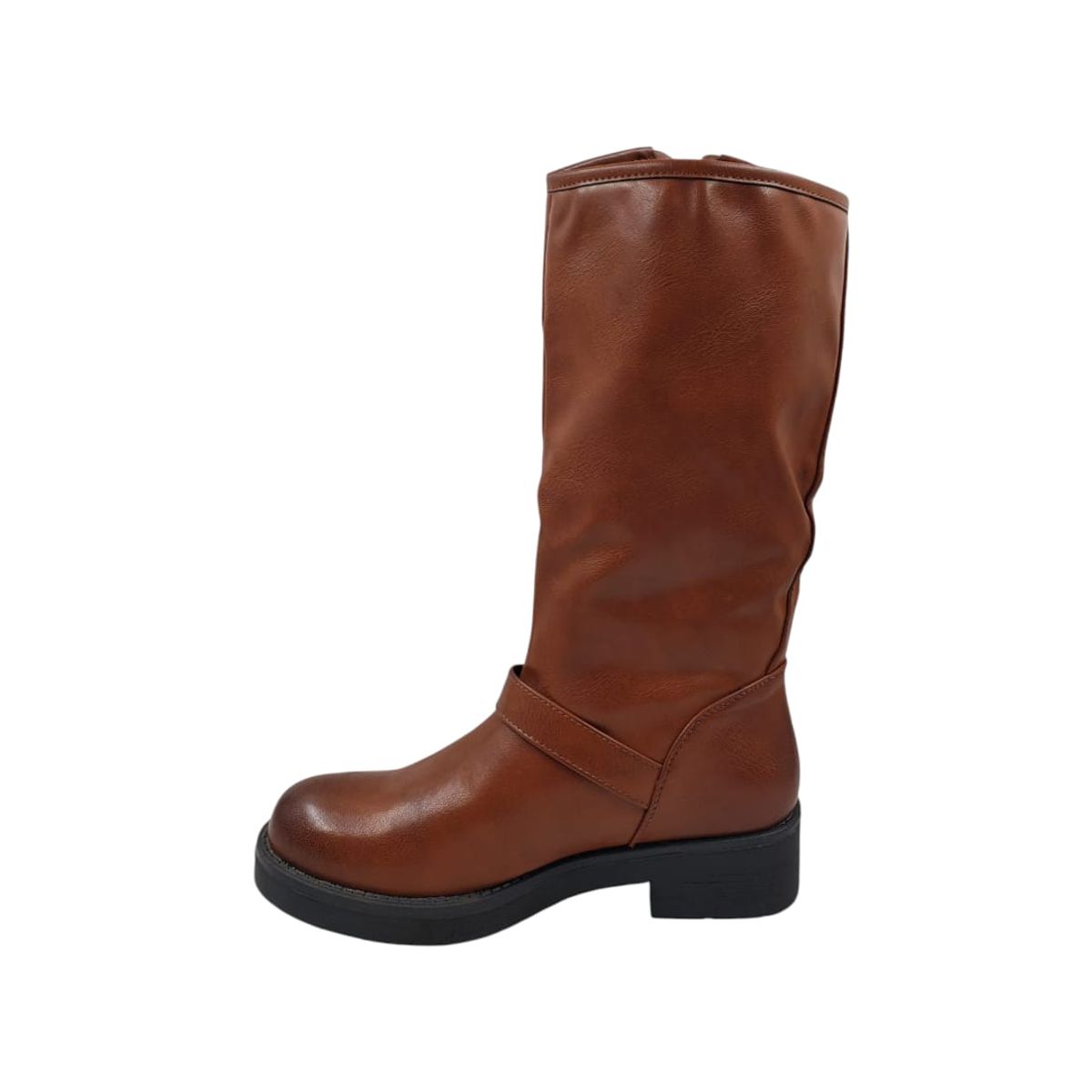 HERIEL - Bota Camel Taco Mujer