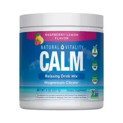 CALM - Magnesio en Polvo Sabor Frambuesa/Limón - 227 gr