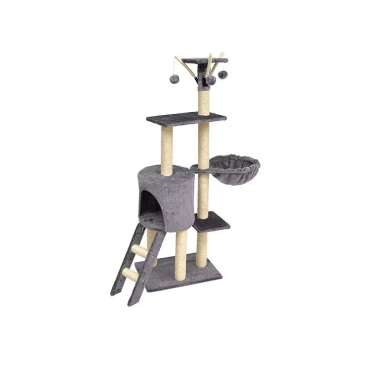 GENERICO - Torre Rascador Casa Torre Animales Para Gatos