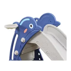 IGPRO - Resbalin Delfin Plegable + Aro de Baloncesto Azul