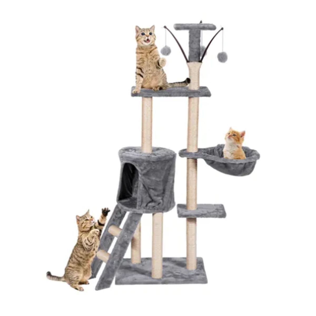 Torre Rascador Casa Torre Animales Para Gatos, marca GENERICO - Foto Principal