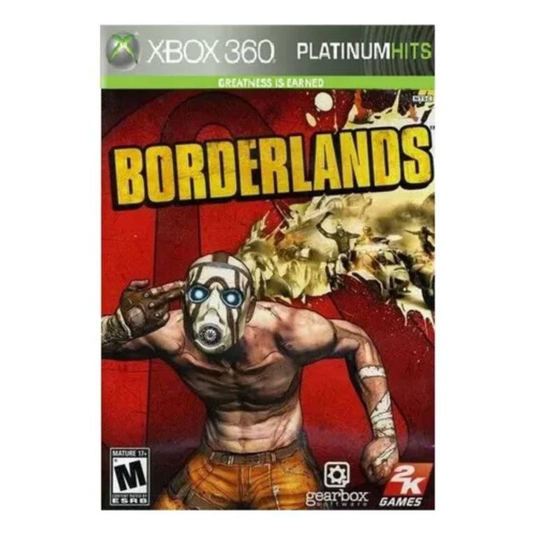 XBOX Borderlands - 360 Físico - Sniper