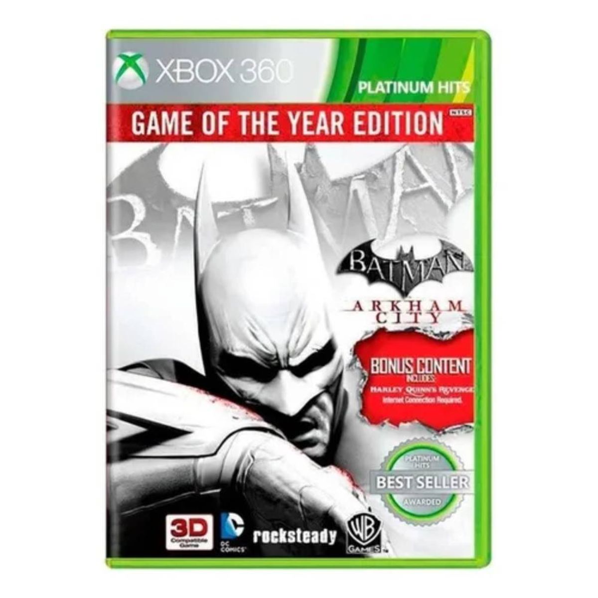 XBOX - Batman Arkham City (goty) - Xbox 360 (platinum Hits)- Sniper