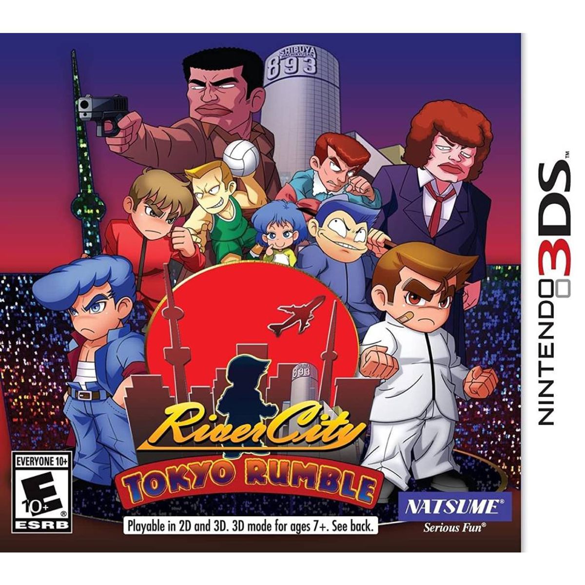 NINTENDO - River City Tokyo Rumble - Juego Físico 3ds - Sniper Game