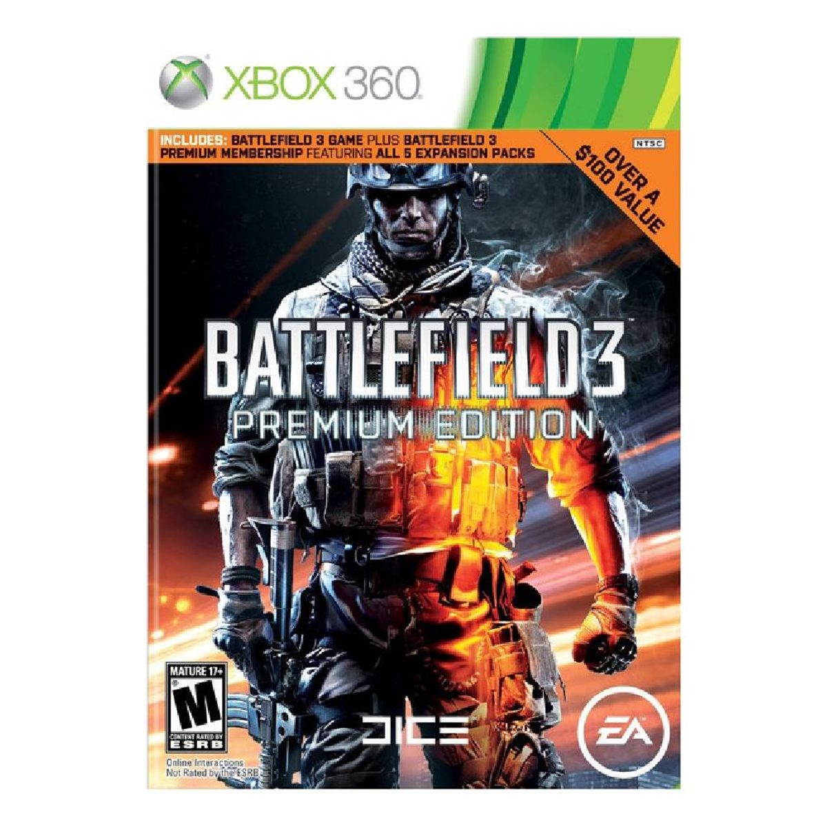 MICROSOFT - Battlefield 3 Preminum Ed- Xbox 360 Físico - Sniper