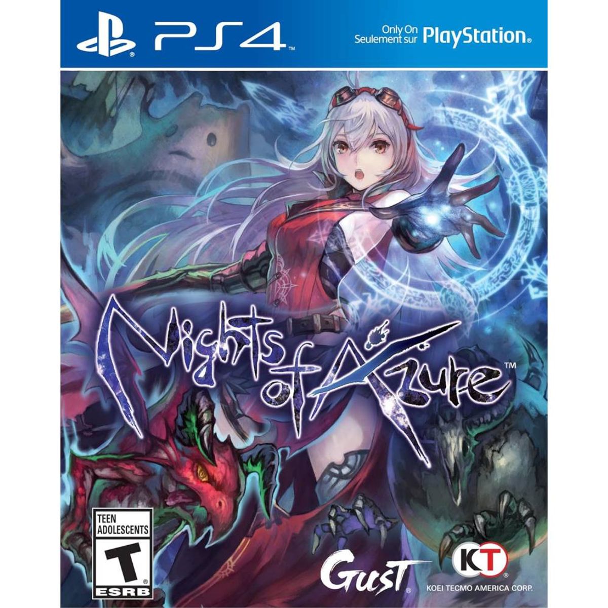 PLAYSTATION - Nights Of Azure - Ps4 -juego Fisico - Sniper Games