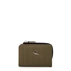 TRINUS - Billetera lizel pequeña verde oliva