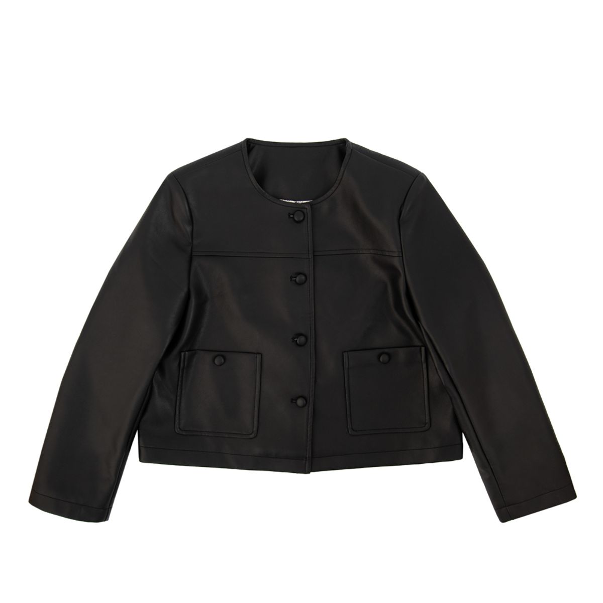 AMPHORA - Chaqueta megan negro