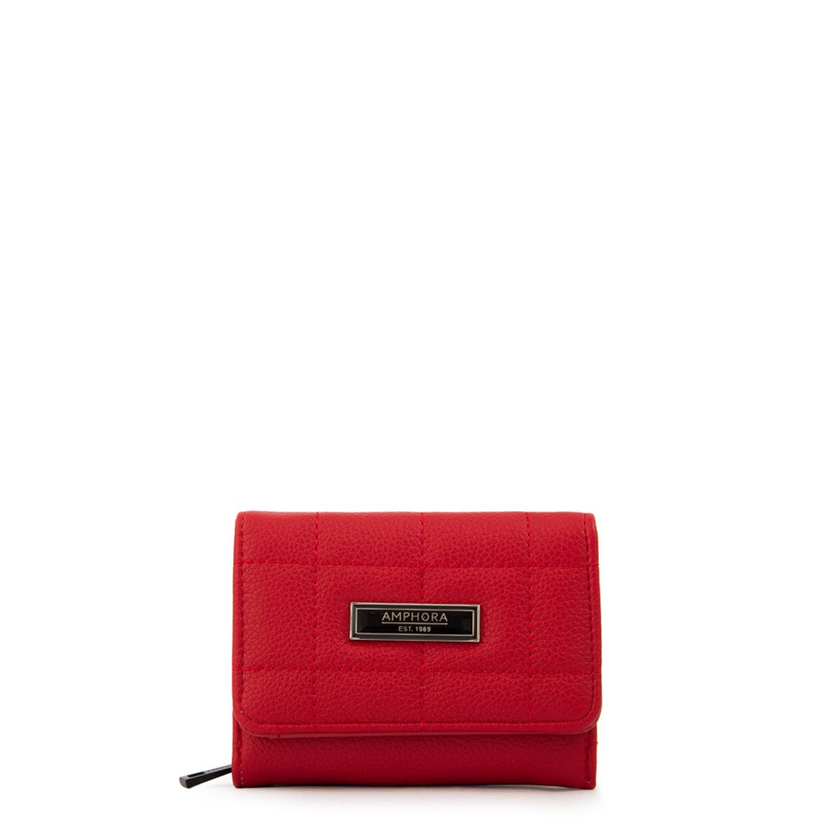 AMPHORA - Billetera lambert pequeña rojo