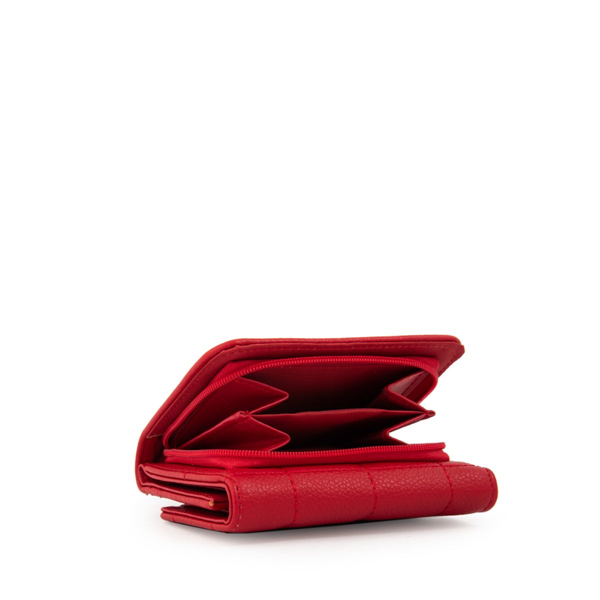 AMPHORA - Billetera lambert pequeña rojo