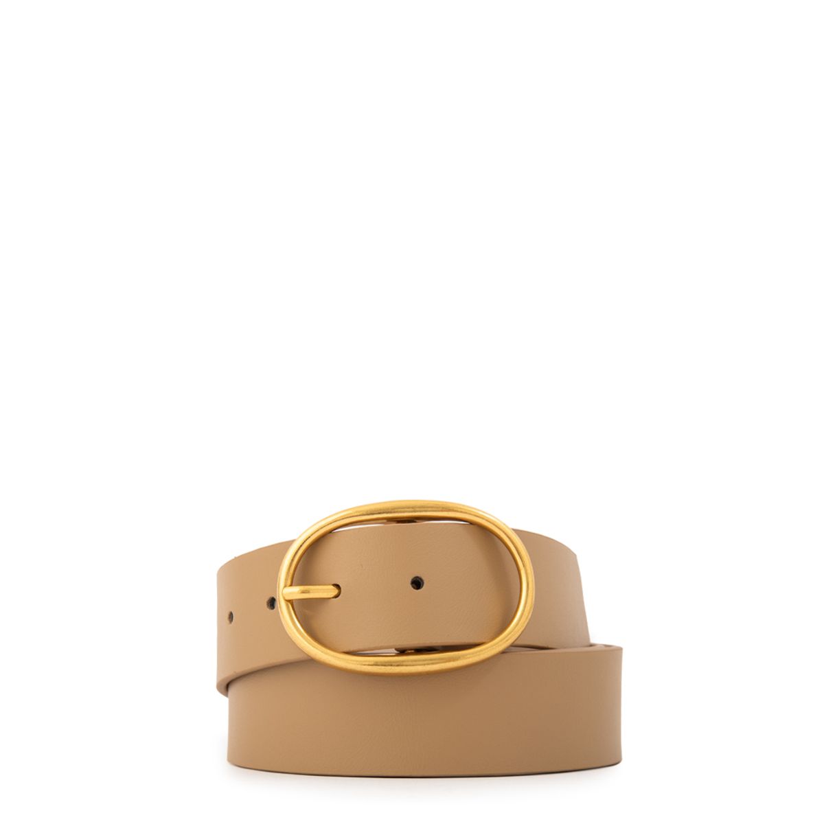 AMPHORA - Cinturon elba beige oscuro