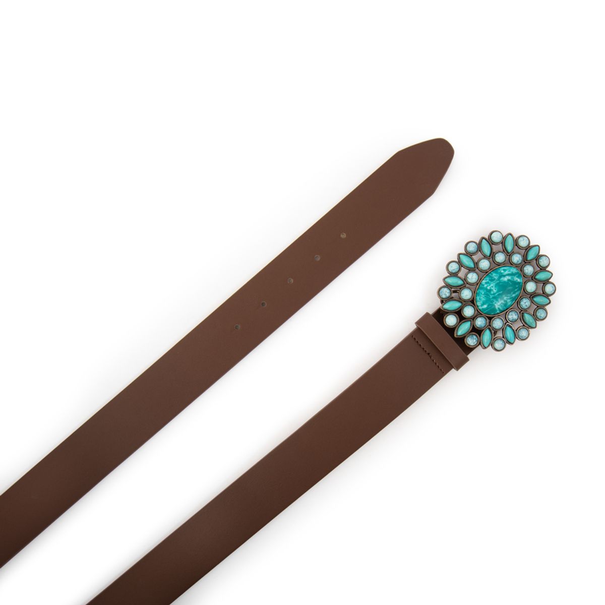 AMPHORA - Cinturon amaia café