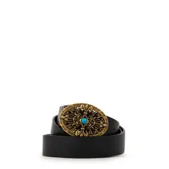 AMPHORA - Cinturon lily negro