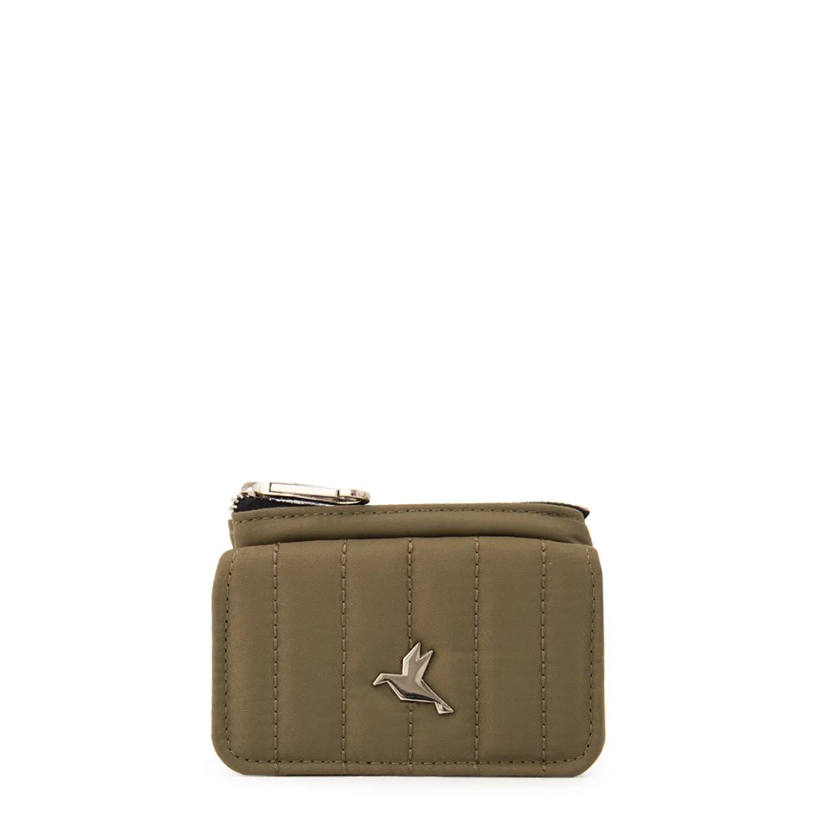 TRINUS - Monedero lizel pequeña verde oliva